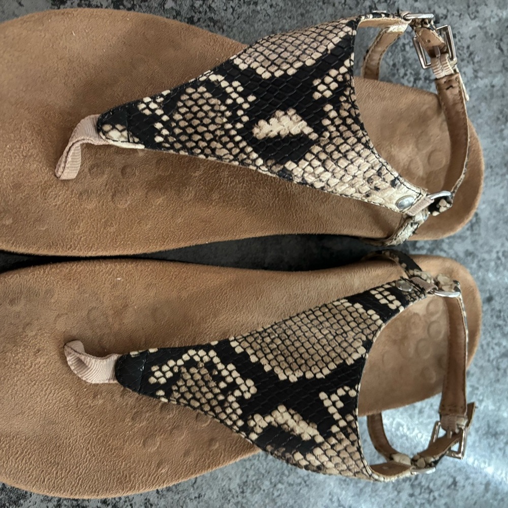 Vionic Snakeskin Sandals - image 5